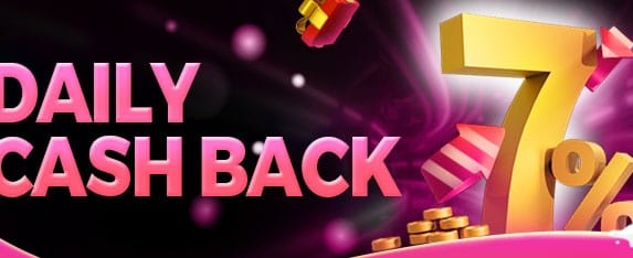 VIP Weekly Cashback Reward promotion